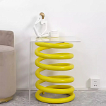 Дизайнерский журнальный стол на 2-х конусообразных ножках Epykopy варинант исполнения - 1 | Loft Concept в Челябинске