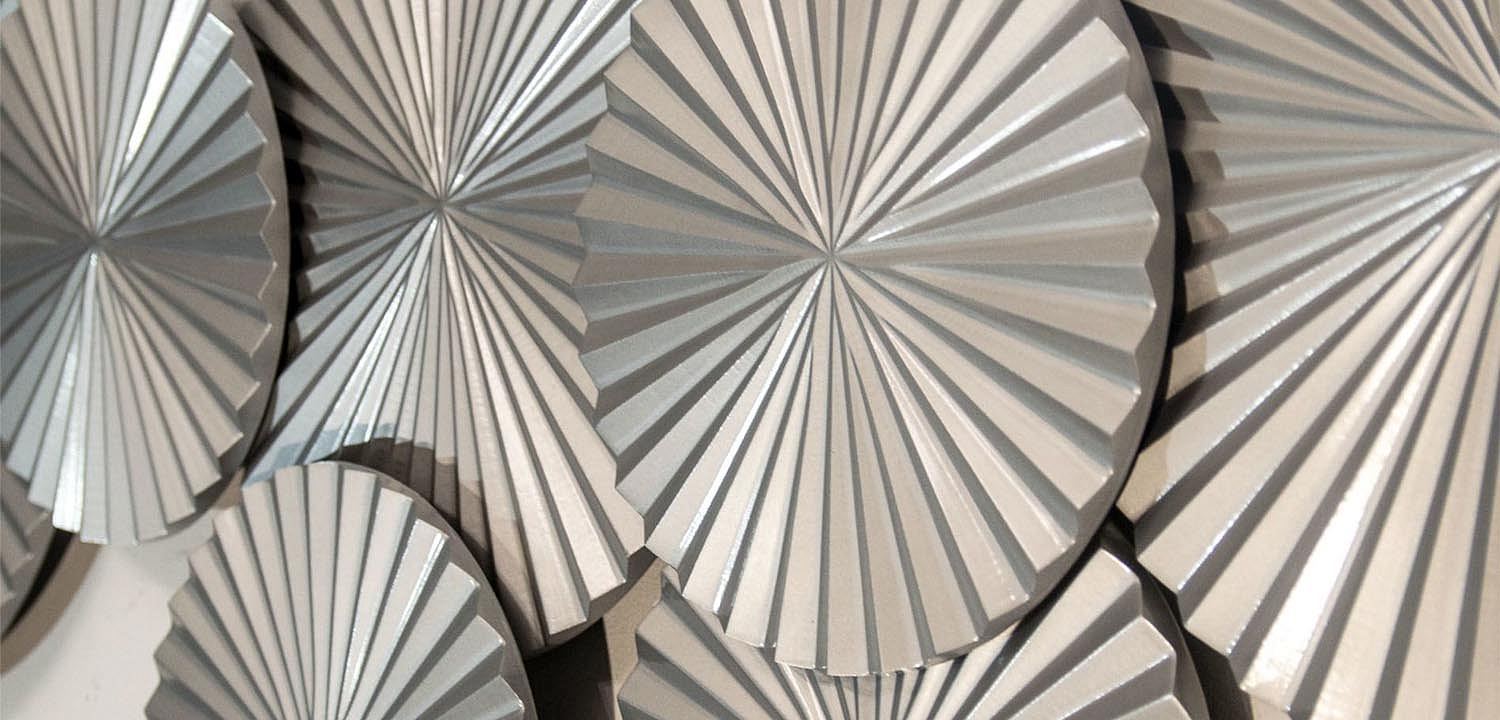 Арт-объект Apollo Silver Wall Plaque Disc 11 Арт-объект Apollo Silver Wall Plaque Disc 11 - Loft-Concept в Челябинске