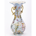 Ваза фарфоровая с попугаями Gaya варинант исполнения - 5 | Loft Concept в Челябинске