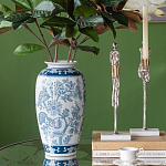 Ваза с синим цветочным орнаментом Blue & White Ornament  варинант исполнения - 5 | Loft Concept в Челябинске