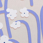 Подушка декоративная с цветочным принтом Blossom Essence Lily варинант исполнения - 3 | Loft Concept в Челябинске