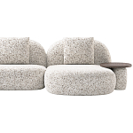 Модульный Диван Orus с кушеткой и столиком варинант исполнения - 5 | Loft Concept в Челябинске