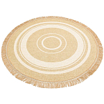 Ковер из комбинированного состава с узором The Cycle of Happiness варинант исполнения - 4 | Loft Concept в Челябинске