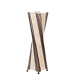 Торшер из перламутра на металлическом каркасе Indonesian Wave варинант исполнения - 3 | Loft Concept в Челябинске