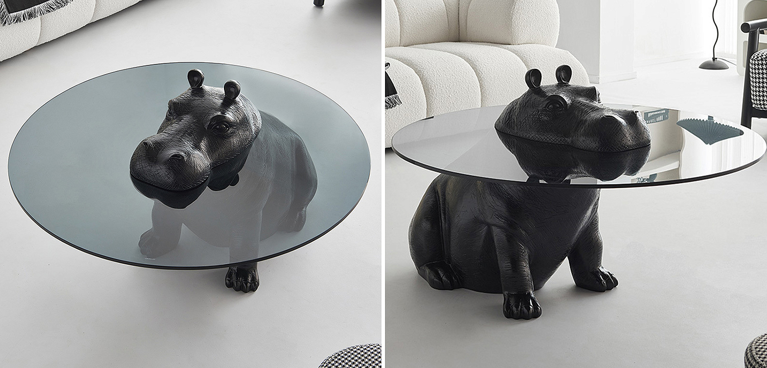 Кофейный Стол Бегемот Hippo Sitting Coffee Table Кофейный Стол Бегемот Hippo Sitting Coffee Table - Loft-Concept в Челябинске