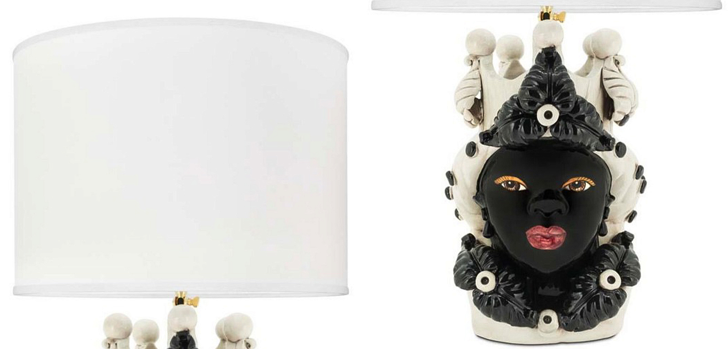 Настольная лампа Table Lamp Moro Lady Eve White Настольная лампа Table Lamp Moro Lady Eve White - Loft-Concept в Челябинске