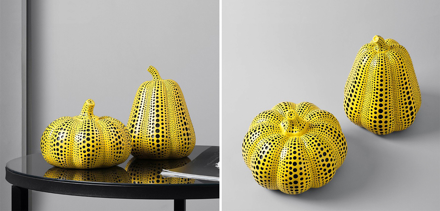 Статуэтка тыквы Kusama Yayoi I Статуэтка тыквы Kusama Yayoi I - Loft-Concept в Челябинске