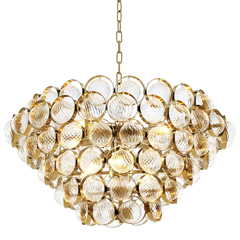 Люстра Chandelier Opera Глянцевое золото Прозрачный (Transparent) Люстра Chandelier Opera Глянцевое золото Прозрачный (Transparent) в Челябинске | Loft Concept
