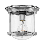 Потолочный светильник для ванных комнат с цилиндрическим стеклянным плафоном и одной лампой Hinkley варинант исполнения - 13 | Loft Concept в Челябинске