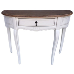Деревянная консоль с ящиком в стиле прованс Montmartre Provence Connsole Table варинант исполнения - 1 | Loft Concept в Челябинске