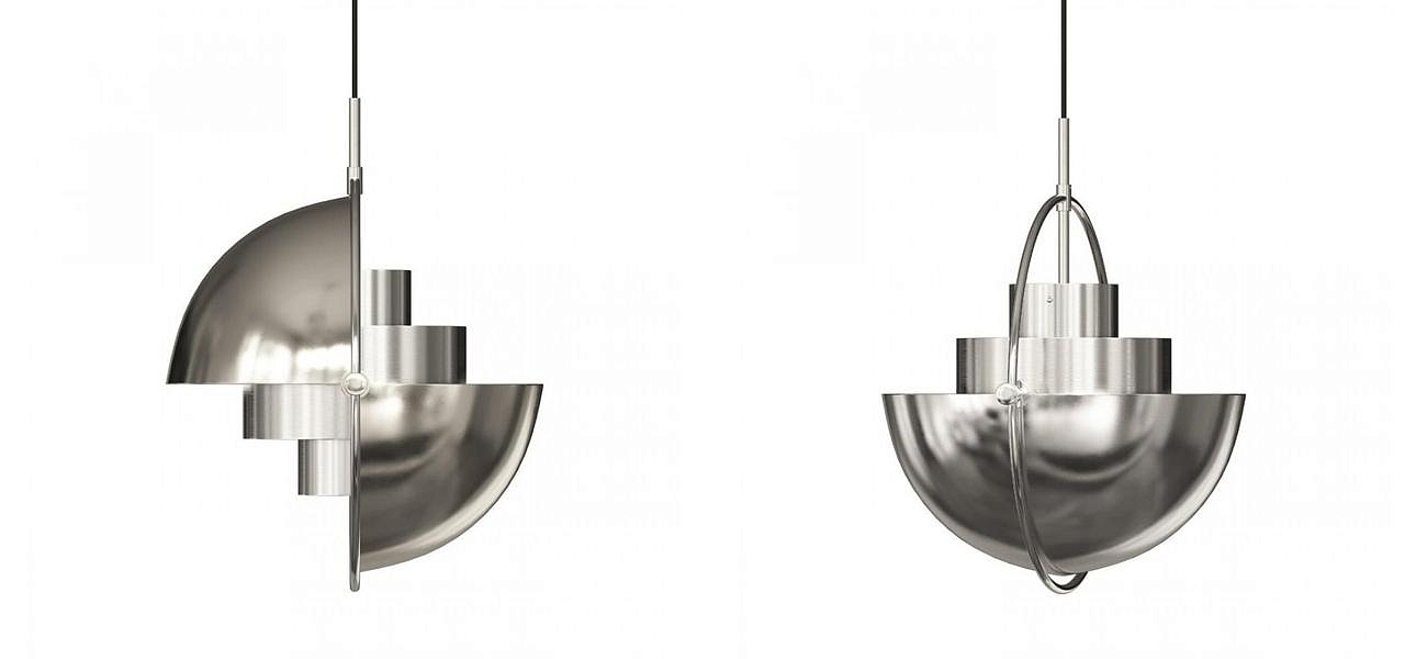 Подвесной светильник Louis Weisdorff Silver диаметр 38 Подвесной светильник Louis Weisdorff Silver диаметр 38 - Loft-Concept в Челябинске