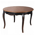 Стол круглый из массива березы в стиле прованс Vintage варинант исполнения - 2 | Loft Concept в Челябинске