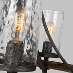 Люстра с цилиндрическим плафонами из толстого волнистого стекла в индустриальном стиле Feiss варинант исполнения - 17 | Loft Concept в Челябинске