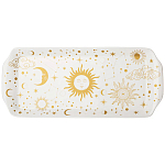 Блюдо прямоугольное из фарфора с рисунком звезд и созвездий Porcelain Astronomy Collection варинант исполнения - 1 | Loft Concept в Челябинске