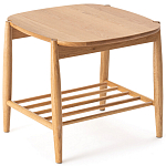 Приставной стол из массива дуба Reyer Side Table варинант исполнения - 1 | Loft Concept в Челябинске