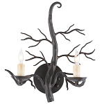 Бра черное в виде ствола дерева Branched Tree варинант исполнения - 2 | Loft Concept в Челябинске