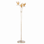 Торшер с 3-мя плафонами в виде цветов Golden Bird of Paradise варинант исполнения - 3 | Loft Concept в Челябинске