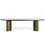 Дизайнерский рабочий стол из металла BLEVIO Table варинант исполнения - 9 | Loft Concept в Челябинске