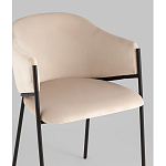 Стул Brace велюр молочный варинант исполнения - 2 | Loft Concept в Челябинске