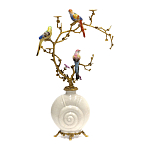 Подсвечник с декором из птиц на ветвях Birds of Paradise варинант исполнения - 2 | Loft Concept в Челябинске