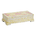 Шкатулка Oceane Bone Inlay Yellow варинант исполнения - 1 | Loft Concept в Челябинске