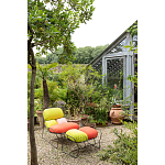 Дизайнерское разноцветное кресло на металлическом каркасе с подставкой для ног Poltronova Plasma Armchair варинант исполнения - 9 | Loft Concept в Челябинске