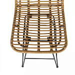 Стул барный с ротанговым плетением Half Bar Chair with Wicker без подлокотников варинант исполнения - 7 | Loft Concept в Челябинске