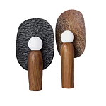 Настольная лампа из дерева Decorative Wooden Lamp варинант исполнения - 1 | Loft Concept в Челябинске