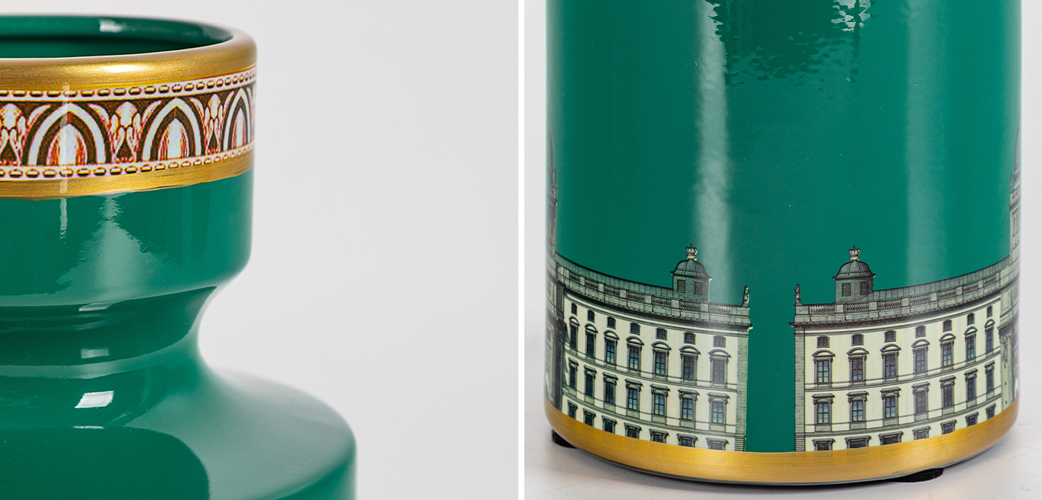 Ваза Old Town Green Vase Ваза Old Town Green Vase - Loft-Concept в Челябинске