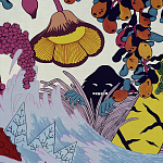 Homer Simpson in Paradise картина акрил на холсте варинант исполнения - 3 | Loft Concept в Челябинске