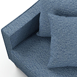 Мебельная ткань Шенилл голубой цвет 138 см T4-26 варинант исполнения - 4 | Loft Concept в Челябинске