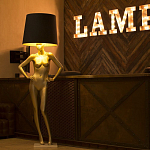 Лампа MANNEQUIN LAMP с абажуром руки на талии варинант исполнения - 5 | Loft Concept в Челябинске