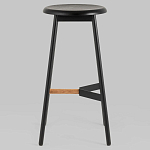 Черный барный стул Knopper варинант исполнения - 2 | Loft Concept в Челябинске