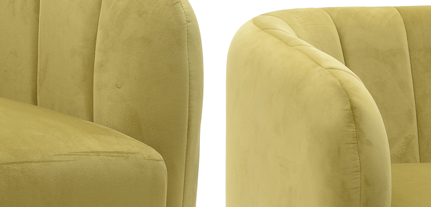 Кресло Donsia Armchair yellow Кресло Donsia Armchair yellow - Loft-Concept в Челябинске