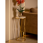 Столик дизайнерский Beige marble варинант исполнения - 4 | Loft Concept в Челябинске