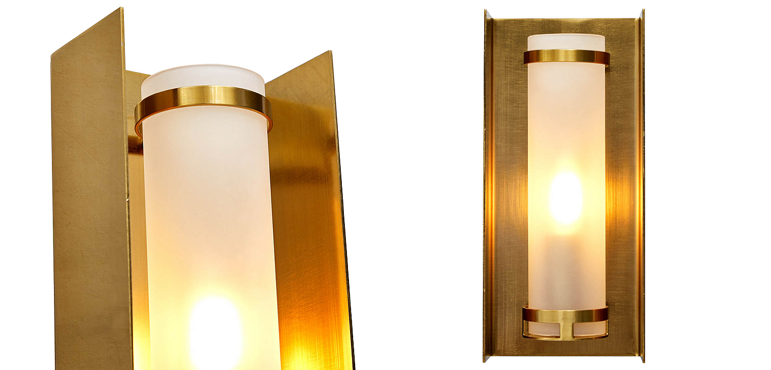 Бра Regin Wall Lamp Матовое Стекло Бра Regin Wall Lamp Матовое Стекло - Loft-Concept в Челябинске