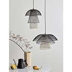 Подвесной светильник Black Grey Mesh Tube Lampshade Hanging Lamp варинант исполнения - 6 | Loft Concept в Челябинске