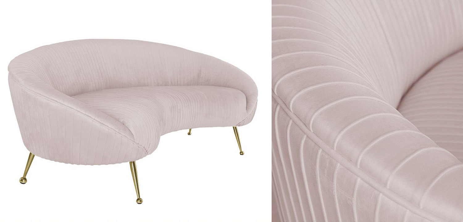 Диван Pebernat Lounge Sofa light pink Диван Pebernat Lounge Sofa light pink - Loft-Concept в Челябинске
