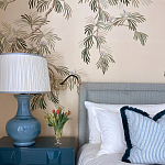 Обои ручная роспись Silk Tree Special Colurway on Sabbia slub silk варинант исполнения - 2 | Loft Concept в Челябинске