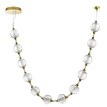 Люстра подвесная с шарообразными плафонами Crystal Globule варинант исполнения - 5 | Loft Concept в Челябинске