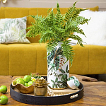 Ваза фарфоровая с ручной росписью Leopard Collection  варинант исполнения - 6 | Loft Concept в Челябинске