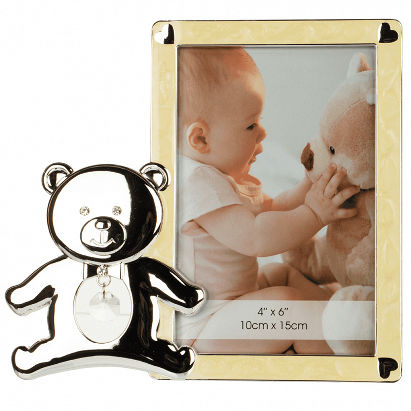 Фоторамка детская Childhood Corner Misha Серебряный Фоторамка детская Childhood Corner Misha Серебряный в Челябинске | Loft Concept