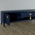 TV-тумба Дизайнерская Elsa Dreams Blue варинант исполнения - 3 | Loft Concept в Челябинске