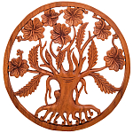 Панно из дерева Foliage Panel With Trees варинант исполнения - 1 | Loft Concept в Челябинске