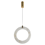 Подвесной светильник в форме кольца Cryptocrystalline Stone варинант исполнения - 7 | Loft Concept в Челябинске