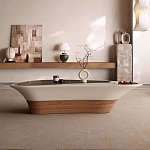 Журнальный столик фигурный со стеклянной столешницей Table Drop варинант исполнения - 3 | Loft Concept в Челябинске