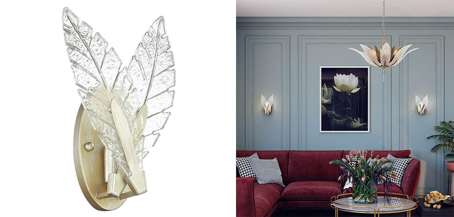 Бра Glass Petals Sconce Бра Glass Petals Sconce - Loft-Concept в Челябинске