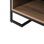 Стеллаж под TV в стиле лофт с открытыми полками и ящиками Urban Style Space варинант исполнения - 4 | Loft Concept в Челябинске