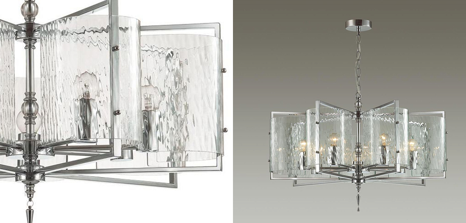 Люстра Karissa Chrome Chandelier 65 Люстра Karissa Chrome Chandelier 65 - Loft-Concept в Челябинске