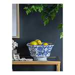 Чаша белая с синим цветочным узором Chino Dishes варинант исполнения - 4 | Loft Concept в Челябинске